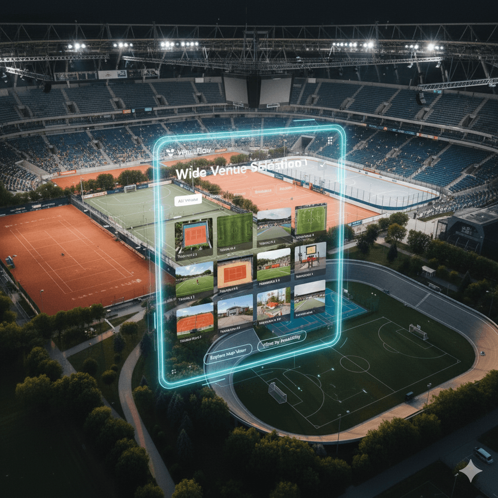 Wide Venue Selection